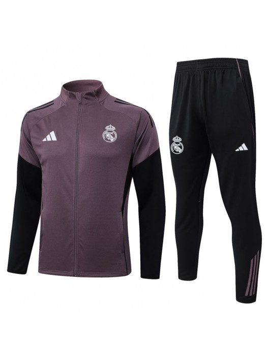 Real Madrid Gray Purple Jacket Suit 2026/2027